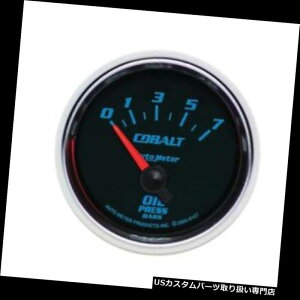 US^R[^[ I[g[^[6127-MRogGARAQ[WA2-1 / 16C` Auto Meter 6127-M Cobalt Air-Core Oil Pressure Gauge, 2-1/16 Inch