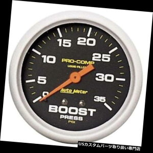 US^R[^[ I[g[^[5404 Pro-CompJjJu[XgQ[WA35 PSIA2?5/8C` Auto Meter 5404 Pro-Comp Mechanical Boost Gauge, 35 PSI, 2-5/8 Inch