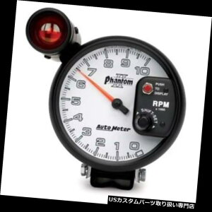 US^R[^[ I[g[^[7599t@gIIcyfX^^R[^[A10k RPMA5C` Auto Meter 7599 Phantom II Air-Core Pedestal Tachometer, 10k RPM, 5 In