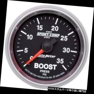 US^R[^[ I[g[^[3604X|[cRvIIJjJu[XgQ[WA35 PSIA2-1 / 16 Auto Meter 3604 Sport-Comp II Mechanical Boost Gauge, 35 PSI, 2-1/16