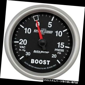 US^R[^[ I[g[^[7601 Sport-Comp IIJjJu[Xg/^vA2-5 / 8 Auto Meter 7601 Sport-Comp II Mechanical Boost/Vacuum Gauge, 2-5/8