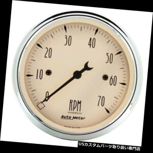 US^R[^[ I[g[^[1898AeB[Nx[WcC_bV^R[^[Q[W Auto Meter 1898 Antique Beige Air-Core In-Dash Tachometer Gauge