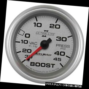 US^R[^[ I[g[^[7708EgCgIIJjJu[Xg/oL[Q[W Auto Meter 7708 Ultra-Lite II Mechanical Boost/Vacuum Gauge