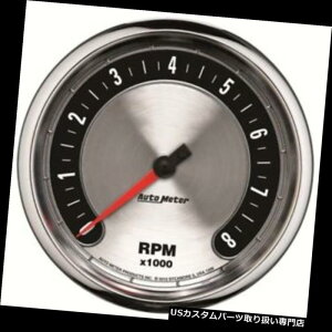 US^R[^[ I[g[^[1299NAJ}bXGARAC_bV^R[^[Q[W Auto Meter 1299 American Muscle Air-Core In-Dash Tachometer Gauge