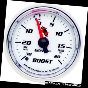 US^R[^[ [g7107C2@Bu[Xg/^vA2-1 / 16C` Auto Meter 7107 C2 Mechanical Boost/Vacuum Gauge, 2-1/16 Inch
