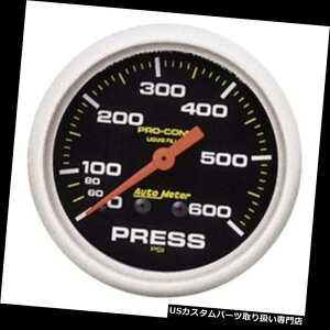 US^R[^[ I[g[^[5425 Pro-Comp@B͌vA600 PSIA2?5/8C`B Auto Meter 5425 Pro-Comp Mechanical Pressure Gauge, 600 PSI, 2-5/8 In.