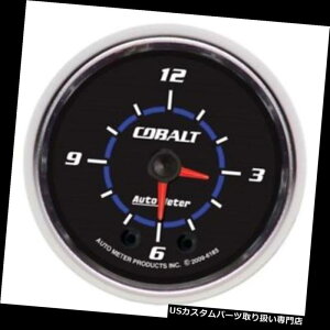 US^R[^[ [g6185̃Rog̃fW^XebsO[^[̎vQ[WA2-1 / 16C` Auto Meter 6185 Cobalt Digital Stepper Motor Clock Gauge, 2-1/16 Inch