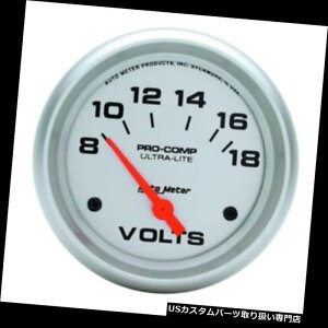 US^R[^[ I[g[^[4491EgCgcdvA2?5/8C` Auto Meter 4491 Ultra-Lite Air-Core Voltmeter Gauge, 2-5/8 Inch