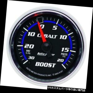 US^R[^[ [g6107̃Rog̋@Bu[Xg/^vA2-1 / 16C` Auto Meter 6107 Cobalt Mechanical Boost/Vacuum Gauge, 2-1/16 Inch