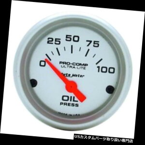 US^R[^[ I[g[^[4327EgCgcQ[WA100PSIA2-1 / 16 Auto Meter 4327 Ultra-Lite Air-Core Oil Pressure Gauge, 100PSI, 2-1/16
