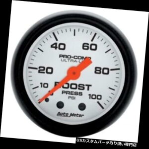 US^R[^[ I[g[^[5706 2-1 / 16 "t@gJjJu[XgQ[WA0-100 PSI Auto Meter 5706 2-1/16" Phantom Mechanical Boost Gauge, 0-100 PSI