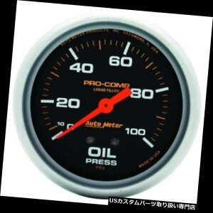 US^R[^[ I[g[^[5421 Pro-CompJjJQ[WA100 PSIA2?5/8 Auto Meter 5421 Pro-Comp Mechanical Oil Pressure Gauge, 100 PSI, 2-5/8