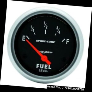 US^R[^[ I[g[^[3514 2-5 / 8 "X|[cRvdCRxQ[WA0-90I[Ac Auto Meter 3514 2-5/8" Sport-Comp Electric Fuel Level Gauge, 0-90 Ohm, Air-Core