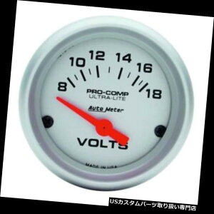 US^R[^[ I[g[^[4391EgCgcdvA2?1/16C` Auto Meter 4391 Ultra-Lite Air-Core Voltmeter Gauge, 2-1/16 Inch