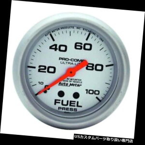 US^R[^[ I[g[^[4412EgCgbNR͌vA100 PSIA2-5 / 8 Auto Meter 4412 Ultra-Lite Mech Fuel Pressure Gauge, 100 PSI, 2-5/8