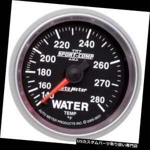 US^R[^[ I[g[^[3631X|[cRvII@Bv Auto Meter 3631 Sport-Comp II Mechanical Water Temperature Gauge