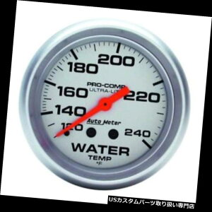US^R[^[ I[g[^[4433yʋ@BvA2-5 / 8 Auto Meter 4433 Ultra-Lite Mechanical Water Temperature Gauge, 2-5/8