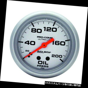 US^R[^[ I[g[^[4422Q[W2 5/8 "JjJEgCg Auto Meter 4422 Gauge Oil Pressure 2 5/8" Mechanical Ultra-Lite