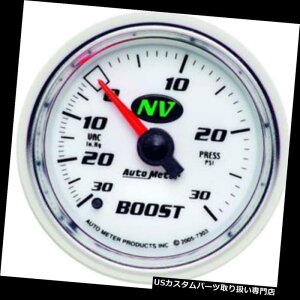 US^R[^[ [g7303 NV̋@Bu[Xg/^vA2-1 / 16C` Auto Meter 7303 NV Mechanical Boost/Vacuum Gauge, 2-1/16 Inch
