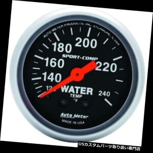 US^R[^[ I[g[^[3333X|[cRv@Bv Auto Meter 3333 Sport-Comp Mechanical Water Temperature Gauge