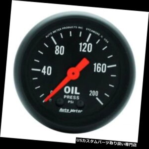 US^R[^[ I[g[^[2605 2-1 / 16 "ZV[YJjJQ[WA0-200 PSI Auto Meter 2605 2-1/16" Z-Series Mechanical Oil Pressure Gauge, 0-200 PSI