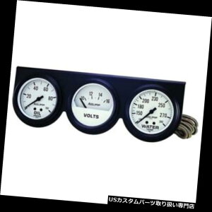 US^R[^[ [g2328̎Q[W̋@B3Q[W̃R\[AIC//{g Auto Meter 2328 Auto Gage Mechanical 3 Gauge Console, Oil/Water/Volt