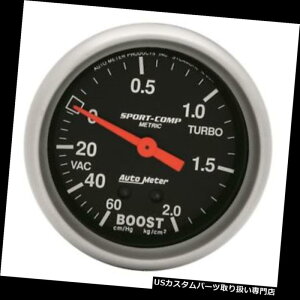 US^R[^[ AutoMeter 3401-J Sport-CompJjJgbNu[Xg/oL[Q[W AutoMeter 3401-J Sport-Comp Mechanical Metric Boost/Vacuum Gauge
