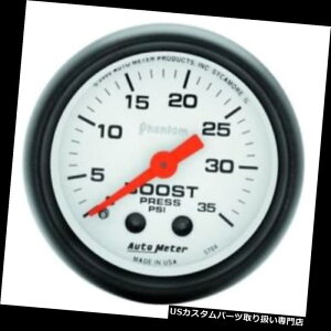 US^R[^[ I[g[^[5704t@gV[YQ[W2 "u[Xgi0 - 35 PSIjJjJt@g Auto Meter 5704 Phantom Series Gauge 2" Boost (0 - 35 PSI) Mechanical Phantom
