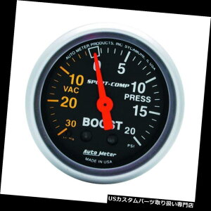 US^R[^[ I[g[^[3301Q[WVacu[Xg2 1/16 "30inHg-20psiJjJX|[cRv Auto Meter 3301 Gauge Vac Boost 2 1/16" 30inHg-20psi Mechanical Sport-Comp
