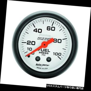 USタコメーター AutoMeter 5712ファントムメカニカル燃圧計 AutoMeter 5712 Phantom Mechanical Fuel Pressure Gauge
