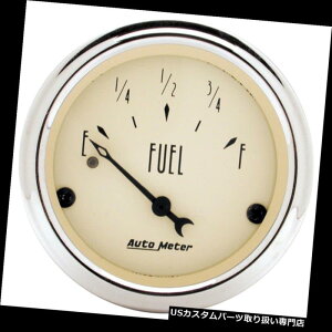 US^R[^[ I[g[^[2518`IȃNcRxQ[WA2-1 / 16 Auto Meter 2518 Traditional Chrome Air-Core Fuel Level Gauge, 2-1/16