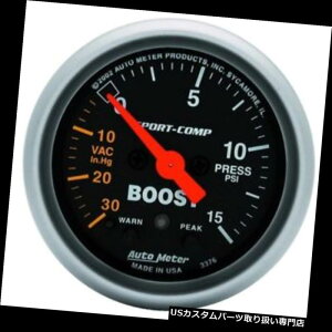 US^R[^[ I[g[^[3376 2-1 / 16 "u[Xg/^vXebsO[^[X|[c - Rv Auto Meter 3376 2-1/16" Boost/Vacuum Gauge Stepper Motor Sport-Comp