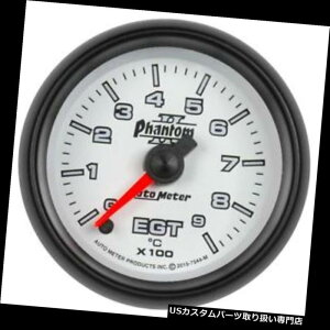 US^R[^[ I[g[^[7544-Mt@gIIu[Xg/pCQ[WA2-1 / 16A0-900xAtbg Auto Meter 7544-M Phantom II Boost/Pyro Gauge, 2-1/16, 0-900 Deg., Flat