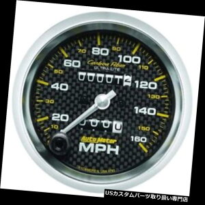 US^R[^[ [g4793̒Yf@ۂ̋@BxṽQ[WA3-3 / 8C` Auto Meter 4793 Carbon Fiber Mechanical Speedometer Gauge, 3-3/8 Inch