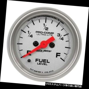 US^R[^[ I[g[^[4310EgCgfW^Xebp[[^[RxQ[W Auto Meter 4310 Ultra-Lite Digital Stepper Motor Fuel Level Gauge