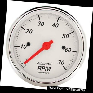 US^R[^[ I[g[^[1398kɃzCgGARAC_bV^R[^[Q[W Auto Meter 1398 Arctic White Air-Core In-Dash Tachometer Gauge
