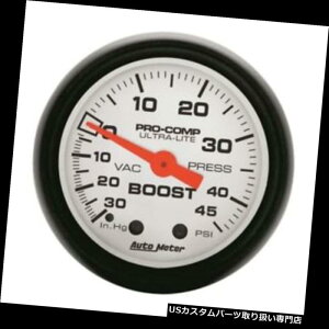US^R[^[ v5708̌e̋@Bu[Xg/^vA2-1 / 16C` Auto Meter 5708 Phantom Mechanical Boost/Vacuum Gauge, 2-1/16 Inch