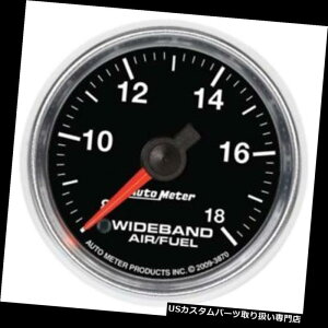 USタコメーター 自動メーター3870 GSデジタルステッピングモーター広帯域空気/燃料比ゲージ Auto Meter 3870 GS Digital Stepper Motor Wideband Air/Fuel Ratio Gauge