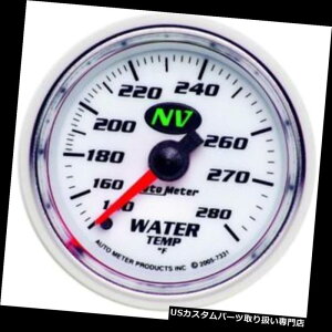 US^R[^[ [g7331 NV̋@B̃Q[WA2-1 / 16C` Auto Meter 7331 NV Mechanical Water Temperature Gauge, 2-1/16 Inch