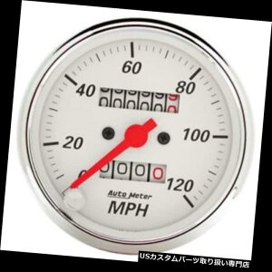 US^R[^[ I[g[^[1396kɃzCgJjJXs[h[^[Q[W Auto Meter 1396 Arctic White Mechanical Speedometer Gauge