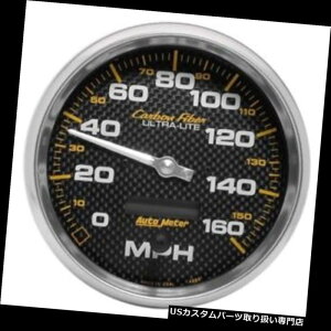 US^R[^[ [^[4889Yf@ۋcXs[h[^[Q[WA5C` Auto Meter 4889 Carbon Fiber Air-Core Speedometer Gauge, 5 Inch
