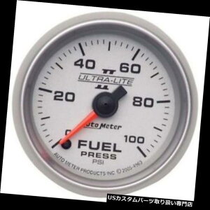 US^R[^[ I[g[^[4963EgCgIIfW^Xebp[[^[RvXQ[W Auto Meter 4963 Ultra-Lite II Digital Stepper Motor Fuel Press Gauge