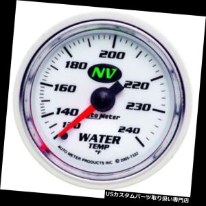 US^R[^[ [g7332 NV̋@BvA2-1 / 16C` Auto Meter 7332 NV Mechanical Water Temperature Gauge, 2-1/16 Inch
