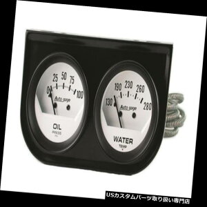 US^R[^[ I[g[^[2323Q[WLbgAiOI[gQ[WR\[2 1/16 "ICPSILbg Autometer 2323 Gauge Kit Analog Auto gage Console 2 1/16" Water Temp Oil PSI Kit