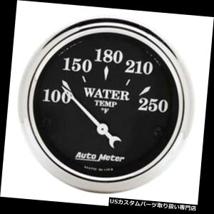 US^R[^[ I[g[^[1737NÂ^CubNcv Auto Meter 1737 Old Tyme Black Air-Core Water Temperature Gauge