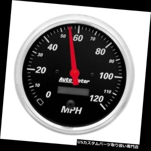 US^R[^[ I[g[^[1489fUCi[ubNGARAXs[h[^[Q[WA5C` Auto Meter 1489 Designer Black Air-Core Speedometer Gauge, 5 Inch