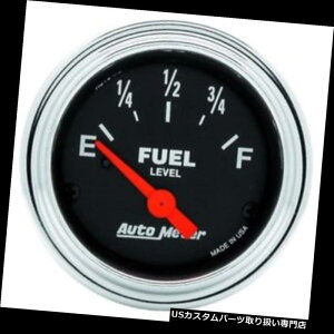 US^R[^[ I[g[^[2516`IȃNcRxQ[WA2-1 / 16 Auto Meter 2516 Traditional Chrome Air-Core Fuel Level Gauge, 2-1/16