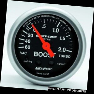 US^R[^[ I[g[^[3303-JX|[cRvJjJu[Xg/oL[Q[W Auto Meter 3303-J Sport-Comp Mechanical Boost/Vacuum Gauge