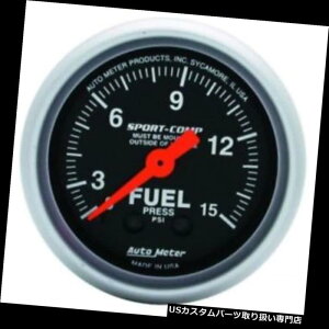 US^R[^[ I[g[^[3311 2-1 / 16 "Sport-CompJjJRvA0-15 PSI Auto Meter 3311 2-1/16" Sport-Comp Mechanical Fuel Pressure Gauge, 0-15 PSI