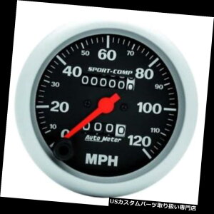 US^R[^[ I[g[^[3992X|[cRvJjJXs[h[^[A120 MPHA3-3 / 8C` Auto Meter 3992 Sport-Comp Mechanical Speedometer, 120 MPH, 3-3/8 Inch
